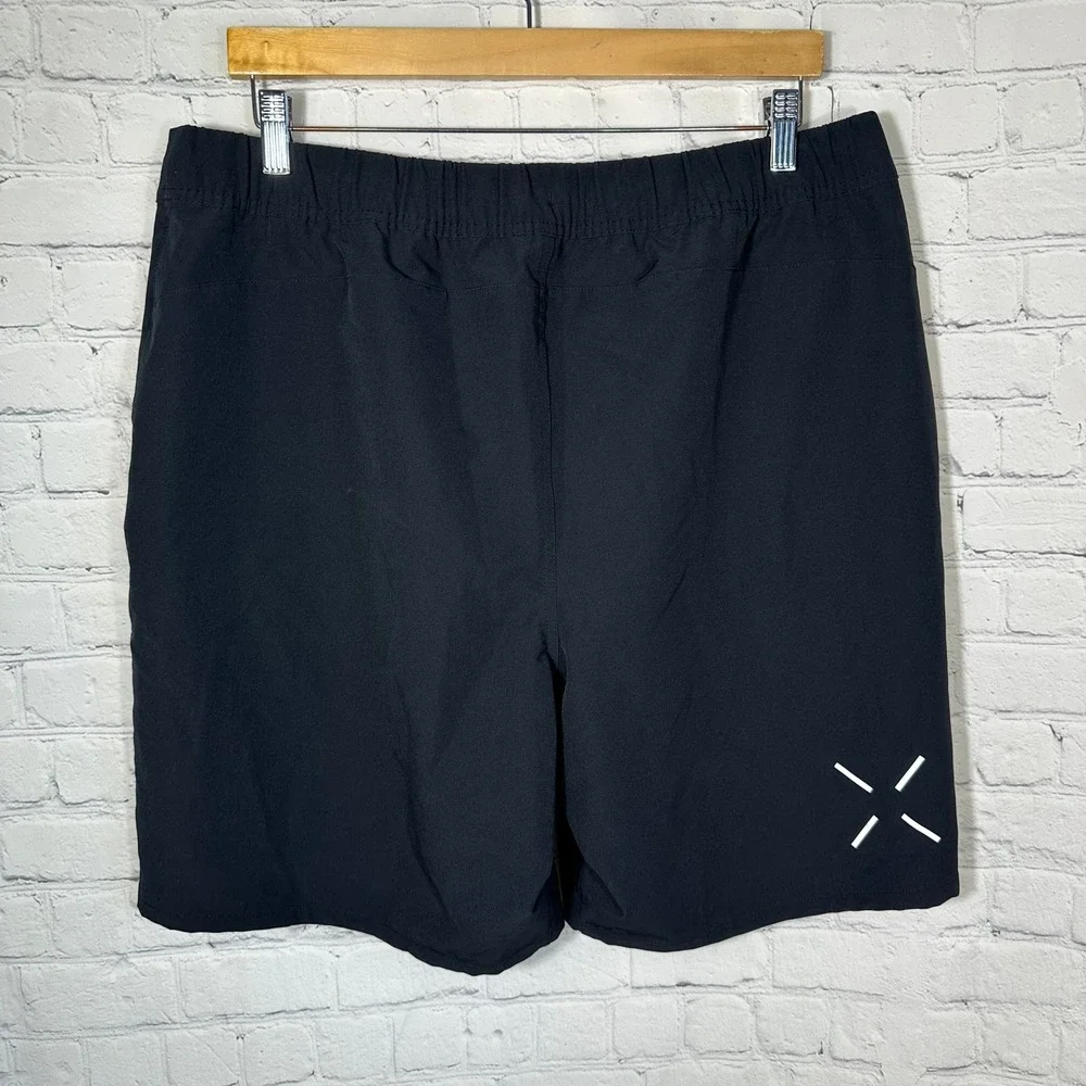 Ten Thousand Foundation Short Black Mens XL TTSH003V6 Training Gym Shorts 7in